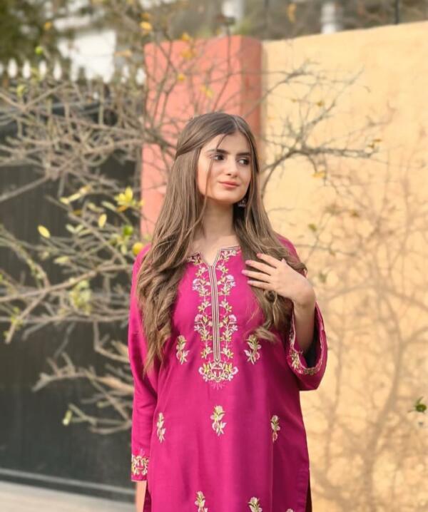 Magenta Stitched Winter 2-Piece Suit