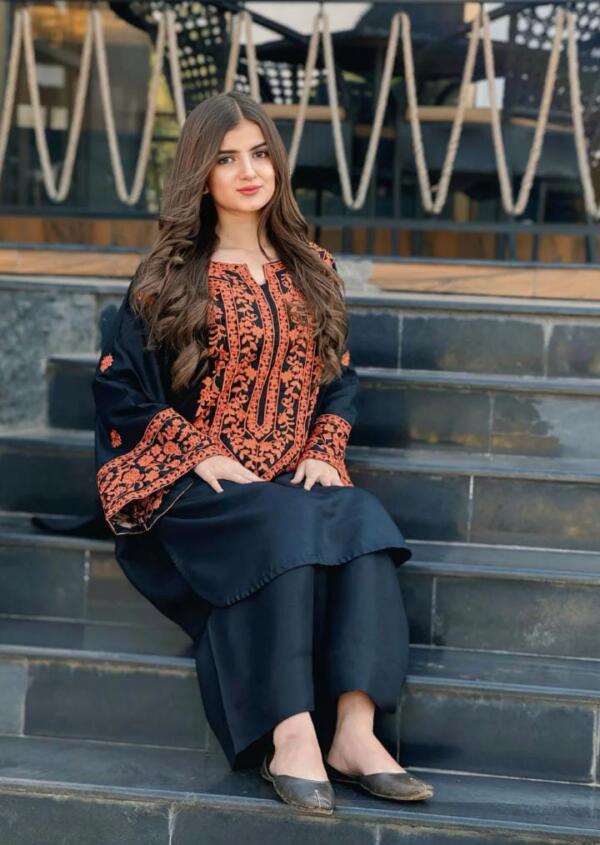 Trending Farshi shalwar 2Pcs Stitch Suit - Image 2