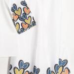 Heart Printed 2Pcs Grip Stitched Shirt And Trouser - Image 6