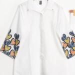Heart Printed 2Pcs Grip Stitched Shirt And Trouser - Image 7