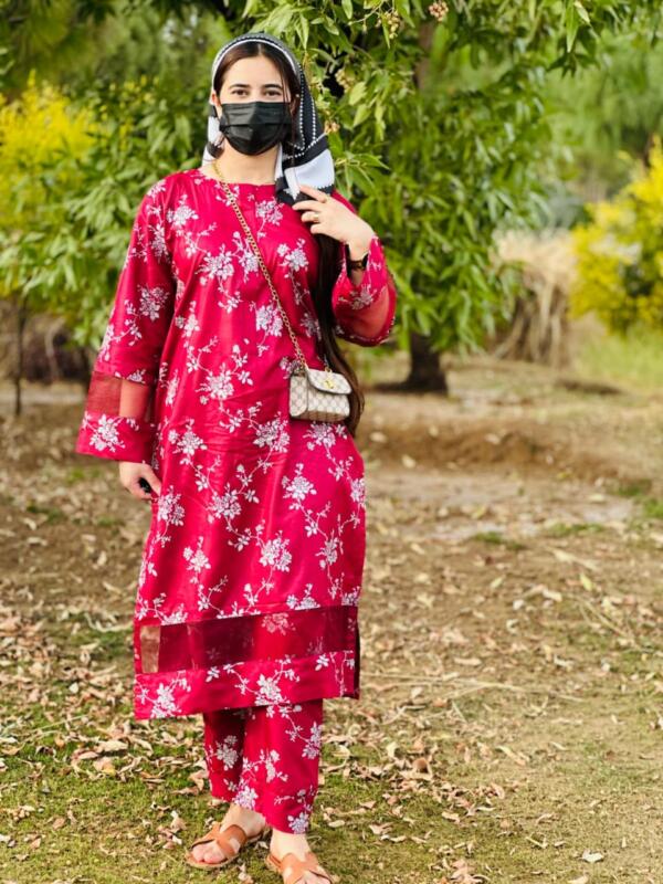 Blossom Printed Long Length 2pcs