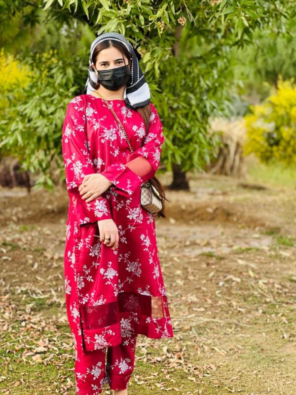 Blossom Printed Long Length 2pcs - Image 2