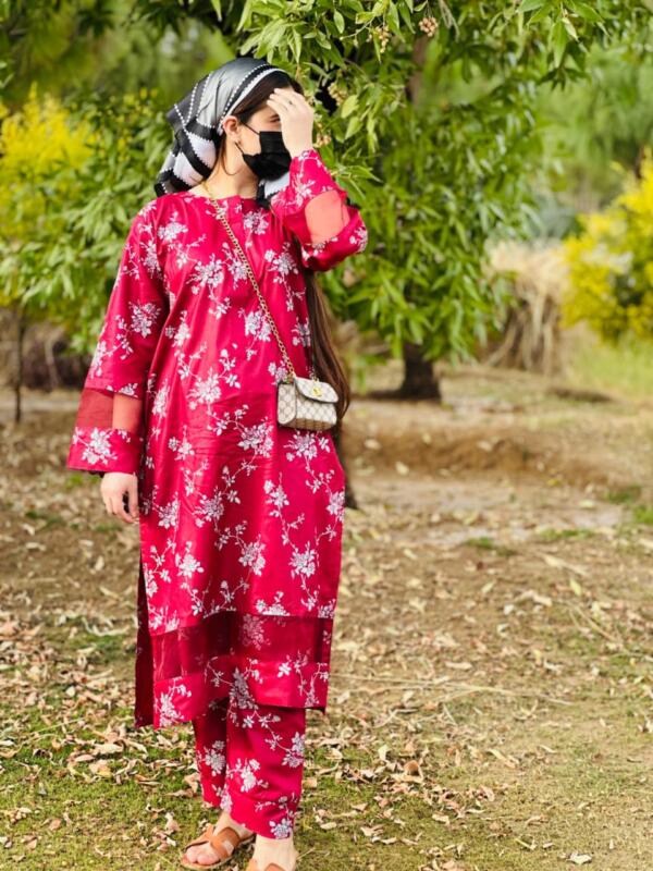 Blossom Printed Long Length 2pcs - Image 3