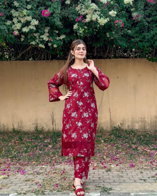 Blossom Printed Long Length 2pcs - Image 5