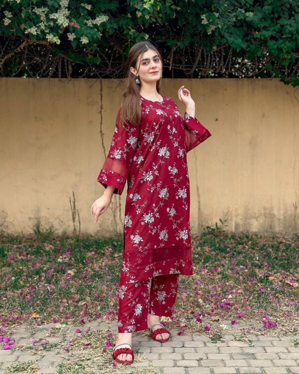 Blossom Printed Long Length 2pcs - Image 6