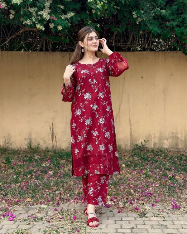 Blossom Printed Long Length 2pcs - Image 7