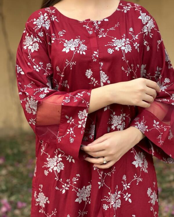 Blossom Printed Long Length 2pcs - Image 9