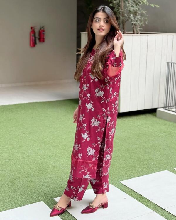 Blossom Printed Long Length 2pcs - Image 10