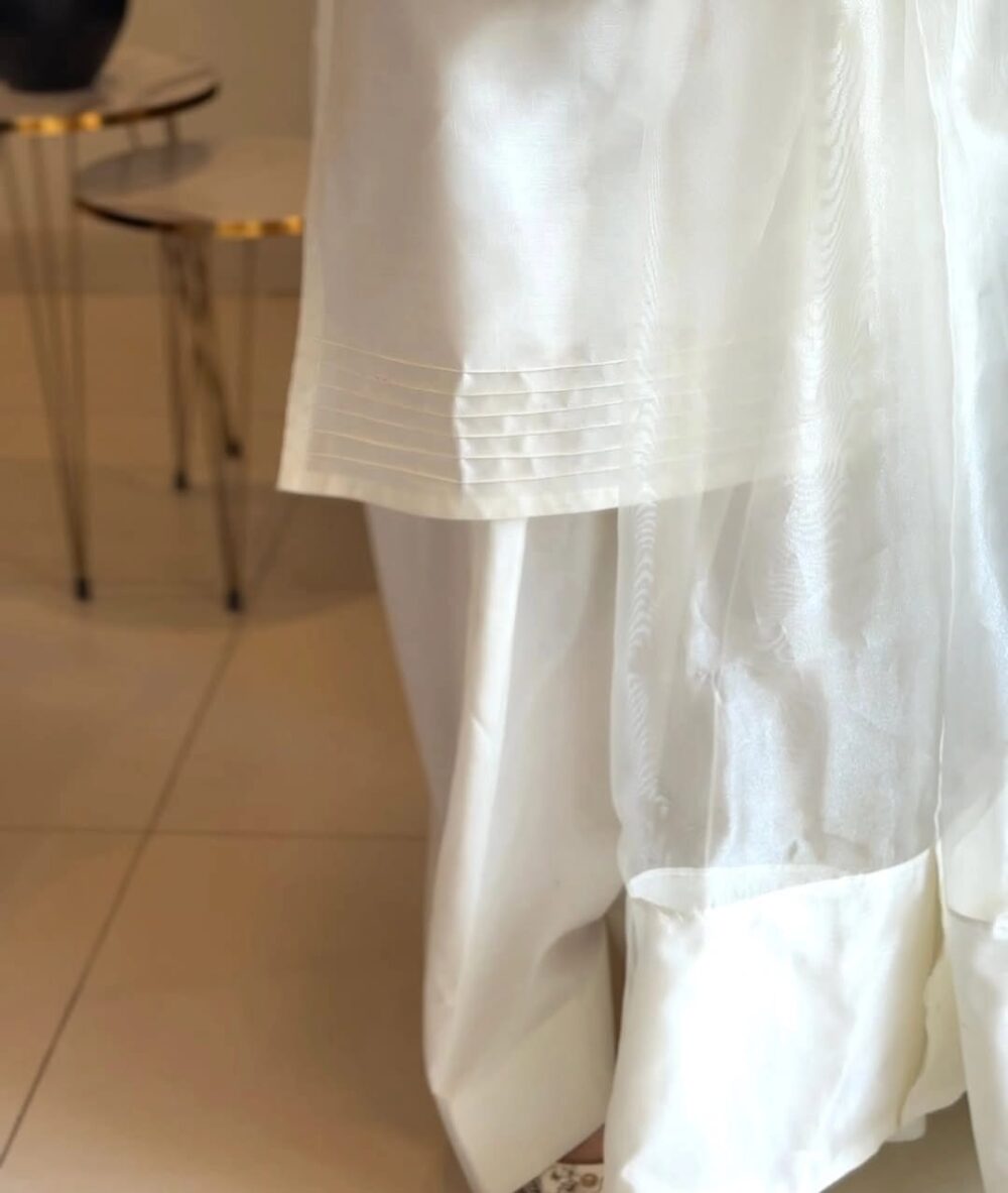 Farshi Shalwar Pure Indiana Raw With Elegant Stitching