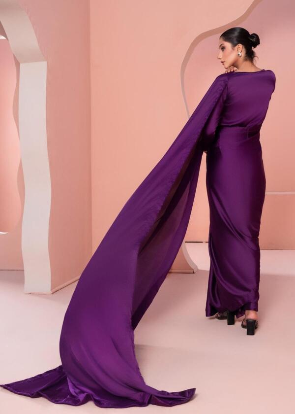 Ready To Wear Silk Saree - Image 6