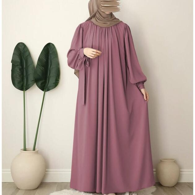 Lavendar abaya