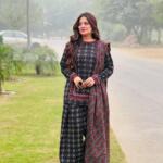 DIGITAL CHUNRI FARSHI SHALWAR 3PCS SUITE SUMMER COLLECTION