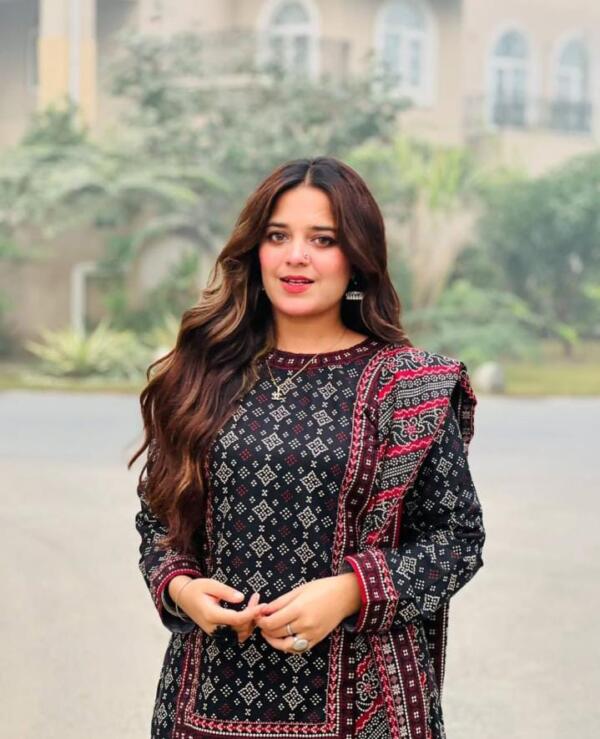 DIGITAL CHUNRI FARSHI SHALWAR 3PCS SUITE SUMMER COLLECTION - Image 2