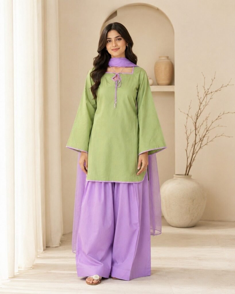 Anaya Cotton Suit