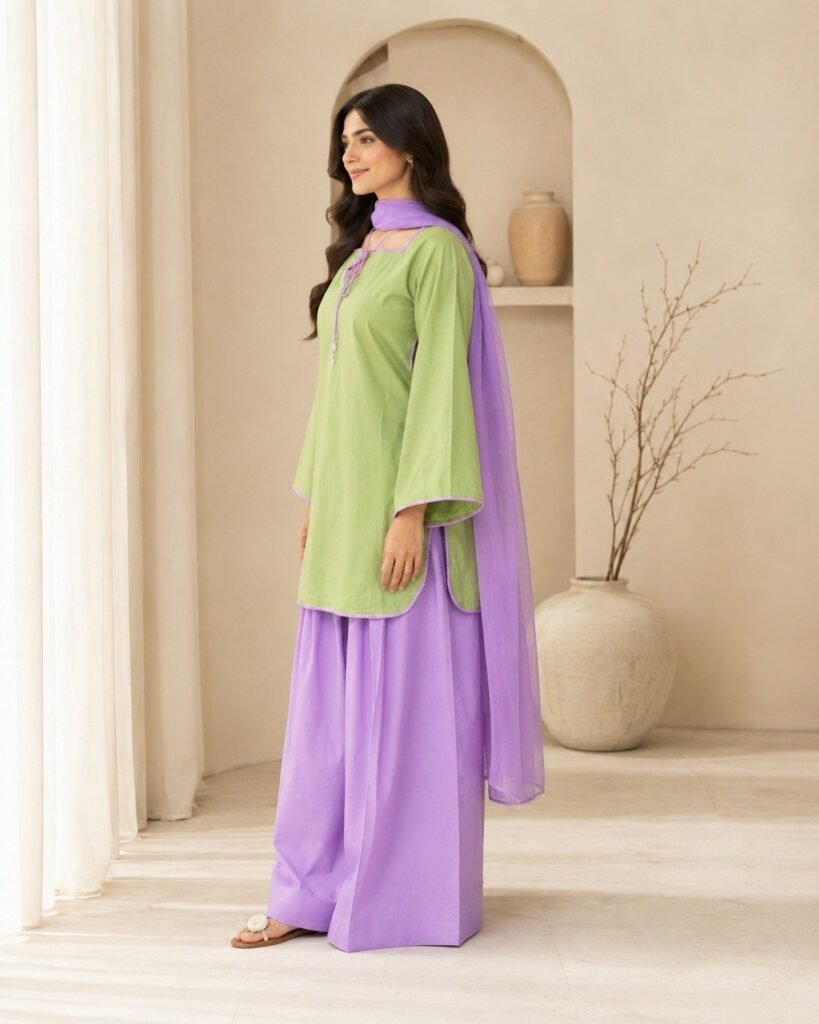 Anaya Cotton Suit