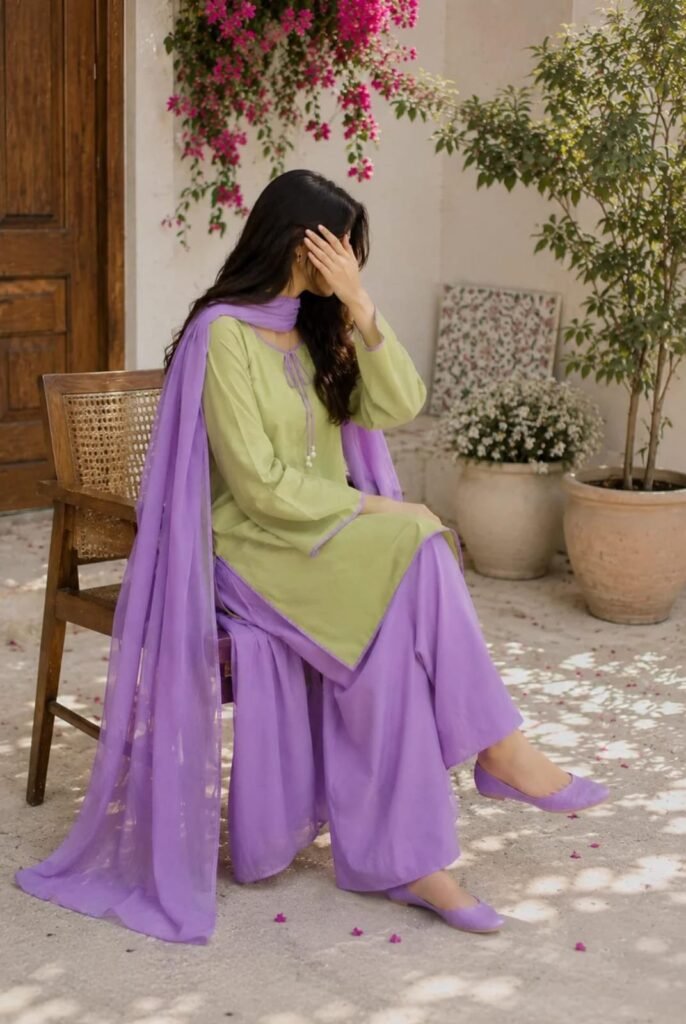 Anaya Cotton Suit