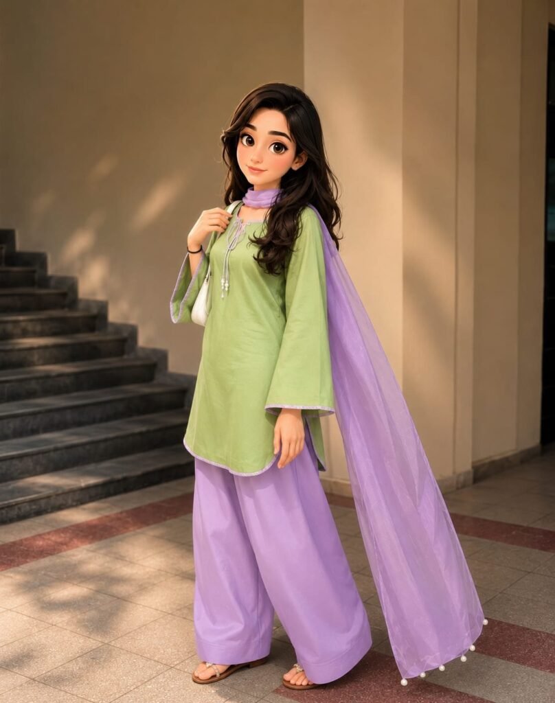 Anaya Cotton Suit