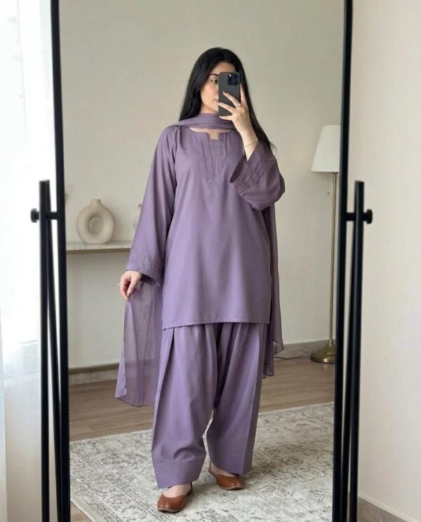 Mira Pintuck Suit