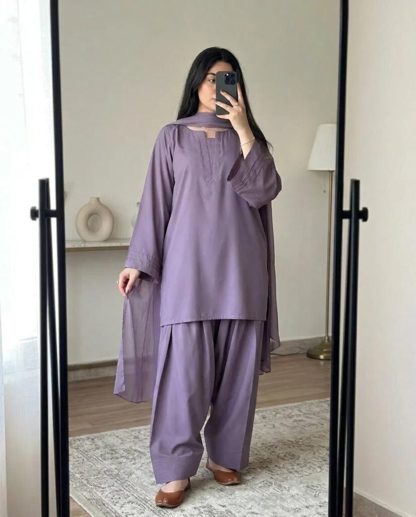 Mira Pintuck Suit