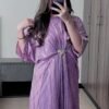 Qamar Shimmer Kaftan