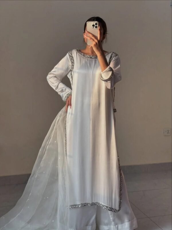 Resham Silk Suit