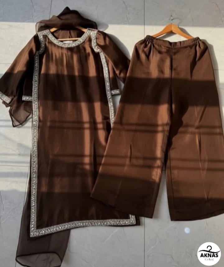 Resham Silk Suit