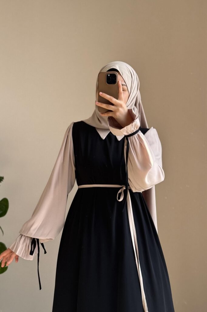 Shama Wool Abaya